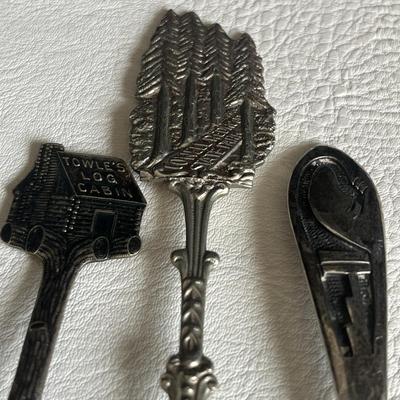 Assorted 3-Piece Silver Spoons