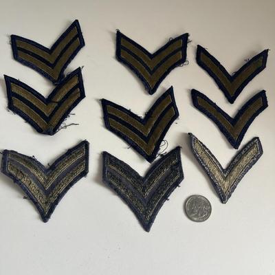 US Army Military Patches Set