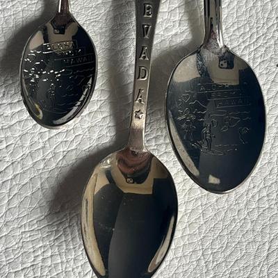3-Piece State Collectors Silver Spoons (1) is Sterling!