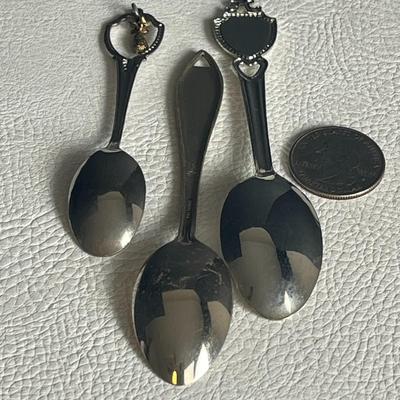 3-Piece State Collectors Silver Spoons (1) is Sterling!