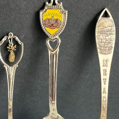 3-Piece State Collectors Silver Spoons (1) is Sterling!