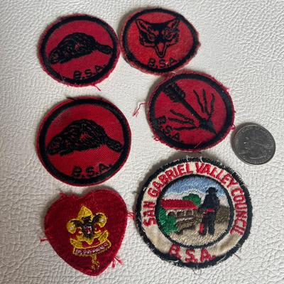 Boy Scouts of America Patches, Necklace and Pin