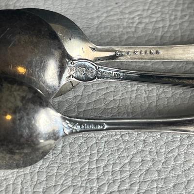 California Collectors 5 Piece Spoon Set ( at least 3 are STERLING!)