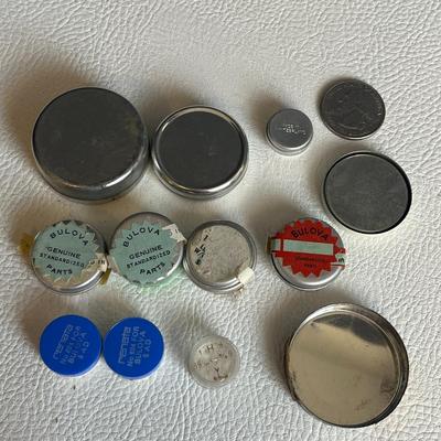 Various Watch Faces and Backs and Watch Parts
