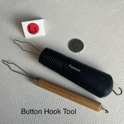 2-Piece Button Hook Tools!