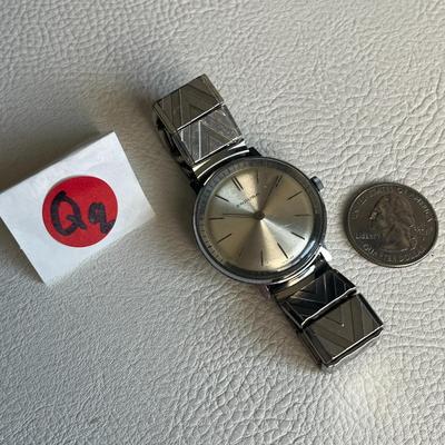 Endura Silver-Tone Wrist Watch - Chrome and Stainless Steel