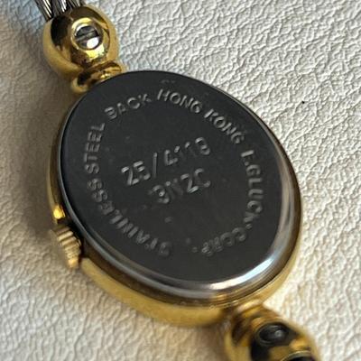 Beautiful Two-Tone Gold and Silver Arbitron Quartz Wrist Watch
