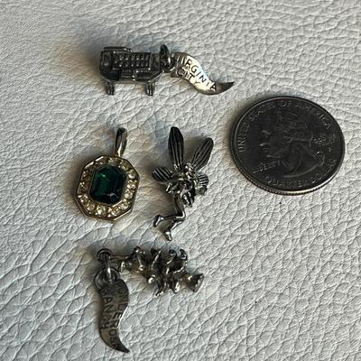 Various Metal Mix with Keychain, Necklace Charm and Pins etc.