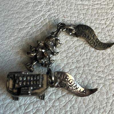 Various Metal Mix with Keychain, Necklace Charm and Pins etc.