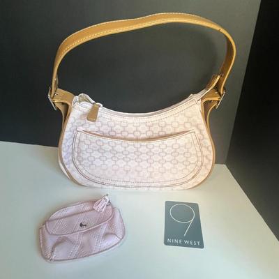 Nine West Purse and Small Matching Coin Purse Set