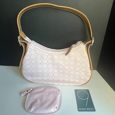 Nine West Purse and Small Matching Coin Purse Set