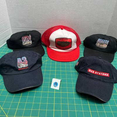 Set of 5 Various Hats