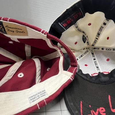 Set of 2 Hats - Salt Lake City Amateur Hat and Black Clover Hat