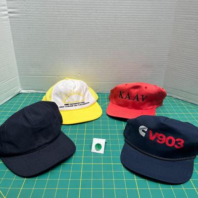 Set of 4 Various Hats