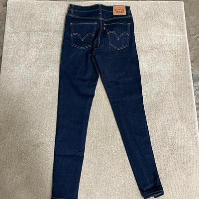 Women's Levi Denim Jean Pants - Mile High Skinny Jeans - Size 28