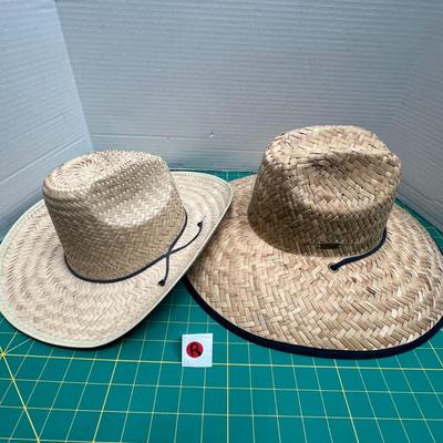 Set of Two 'Parana Jack' Straw Hats