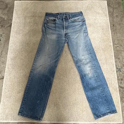 Levi Demin Jean Pants - Size 32/32 (Small Patch on Back Pocket and Small Stains on Leg)