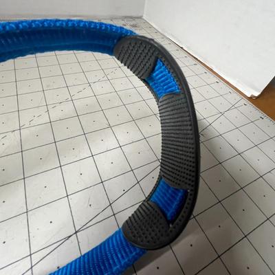 Nylon Leg Lifter with Foot Drip - Blue