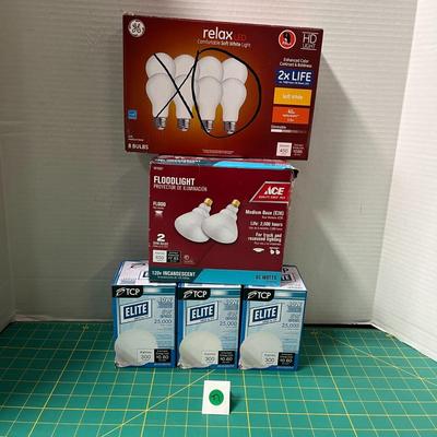 Lot of Various Lightbulbs (One box with 4 Missing Bulbs)