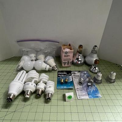 Lot of Various Lightbulbs