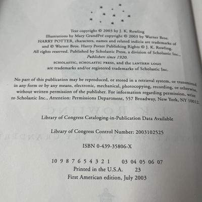 FIRST EDITION! Harry Potter Books!