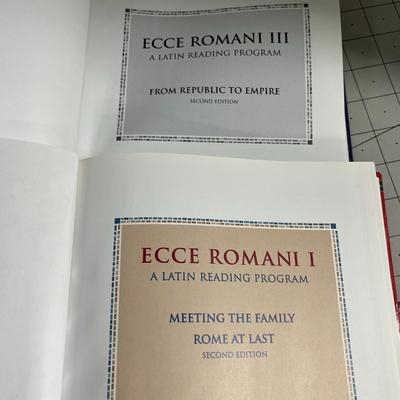 ECCI ROMANI I and III Latin Reading Books (Second Editions)