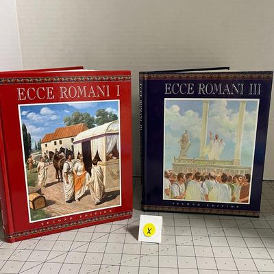 ECCI ROMANI I and III Latin Reading Books (Second Editions)