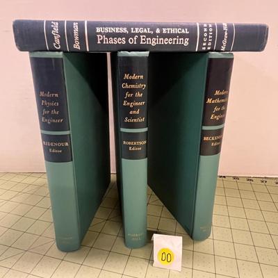 Set of 4 Various Engineering Books
