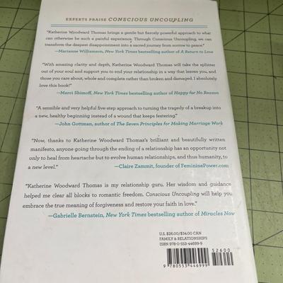 Conscious Uncoupling - 5 Steps to Living Happily Even After Book by Katherine Woodward Thomas