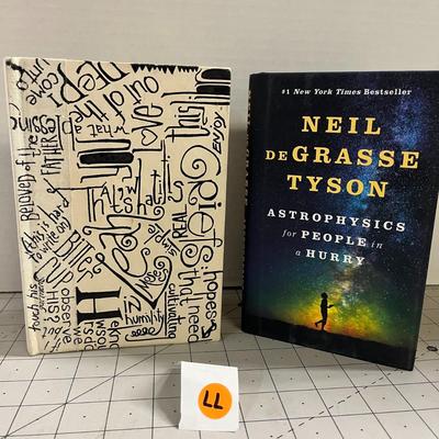 Set of 2 Books - A Greif Observed by C.S. Lewis and Astrophysics for People in a Hurry by Neil DeGrasse