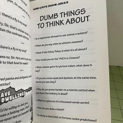 Man Cave- Dumb Jokes Book