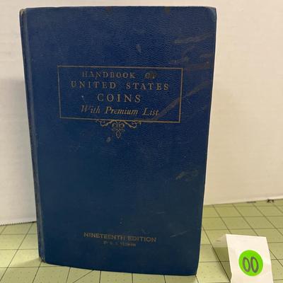 Handbook of United State Coins with Premium List Book - Nineteenth Edition by R.S Yeoman