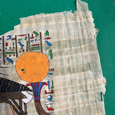 Egyptian Papyrus Painting - 20x16