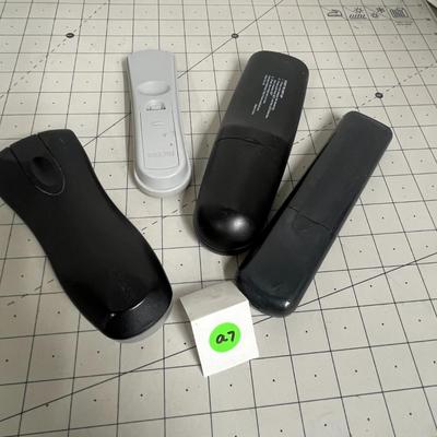 Miscellaneous Remote Controls (Group of 4)