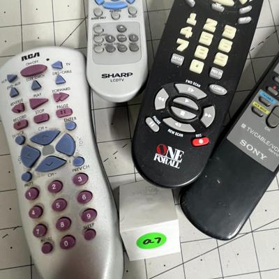 Miscellaneous Remote Controls (Group of 4)