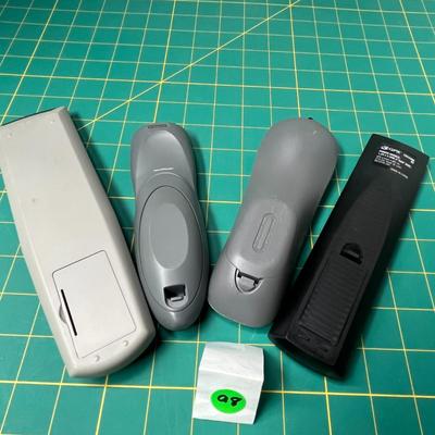 Miscellaneous Remote Controls (Group of 4)