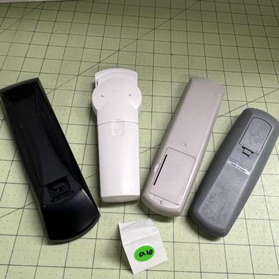 Miscellaneous Remote Controls (Group of 4)