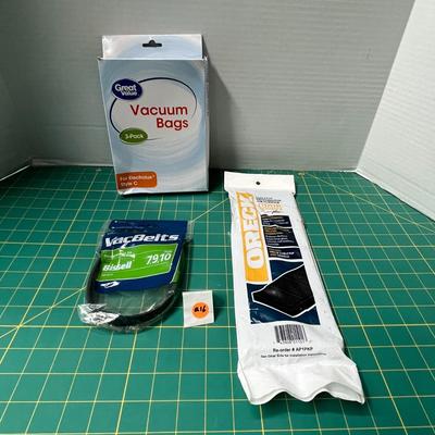 Various Vacuum Bags and Vacuum Belt