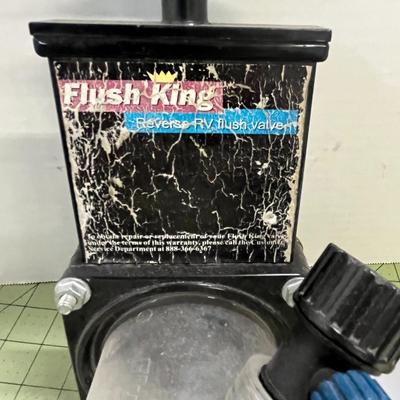 Flush King RV Flush Valve, Sewer Hose Coupler, and Various Other Valves