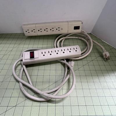 Miscellaneous Power Strips and Extension Cord Lot