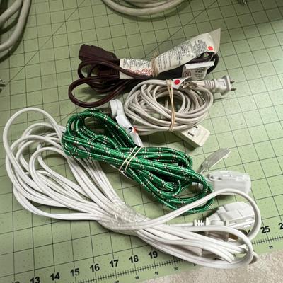 Miscellaneous Power Strips and Extension Cord Lot