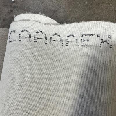 2 Fishished Rugs and 2 Unfinished Rugs - Cream