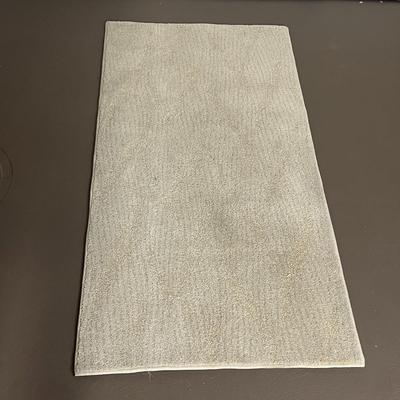 2 Fishished Rugs and 2 Unfinished Rugs - Cream
