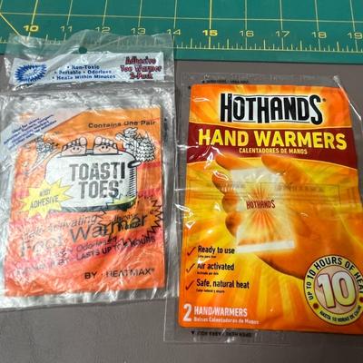 Miscellaneous Items: Hand and Feet Warmers, Window Storm Kit, Handkerchiefs and Electronic Lint-Free Cloths
