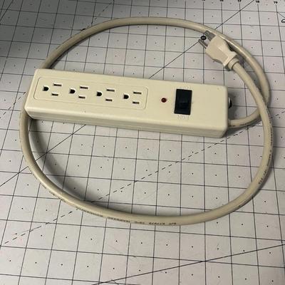 Power Strip and 3 Extension Cords