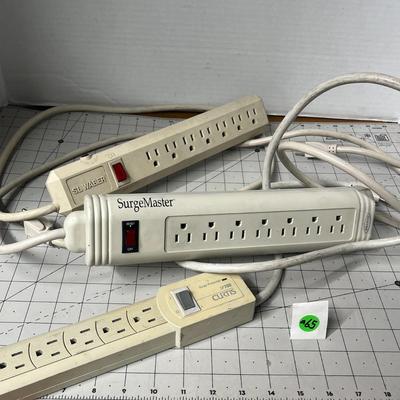 3 Surge/Power Strips
