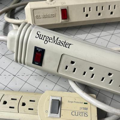 3 Surge/Power Strips