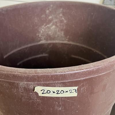 2 Piece Trash Cans - 20x20x27 and 13.2 Gallon