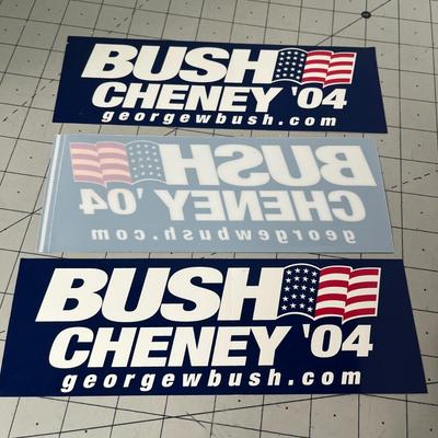 Various Political Stickers, Patch and Pin