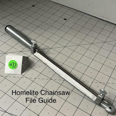 Homelite Chainsaw File Guide 